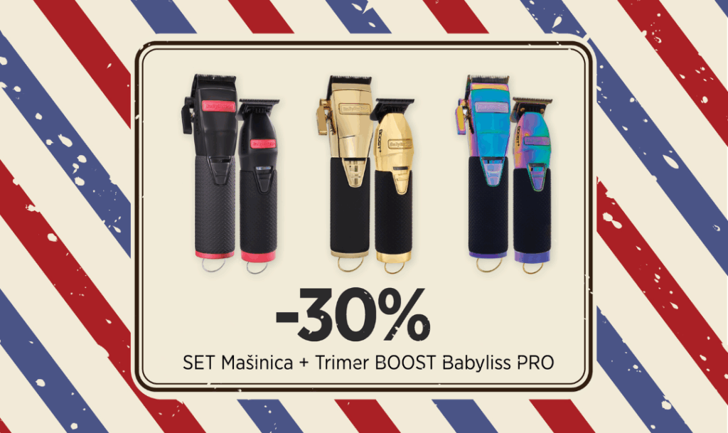 Barber Week Setovi mašinica i trimera -30% popusta na odabrane setove
