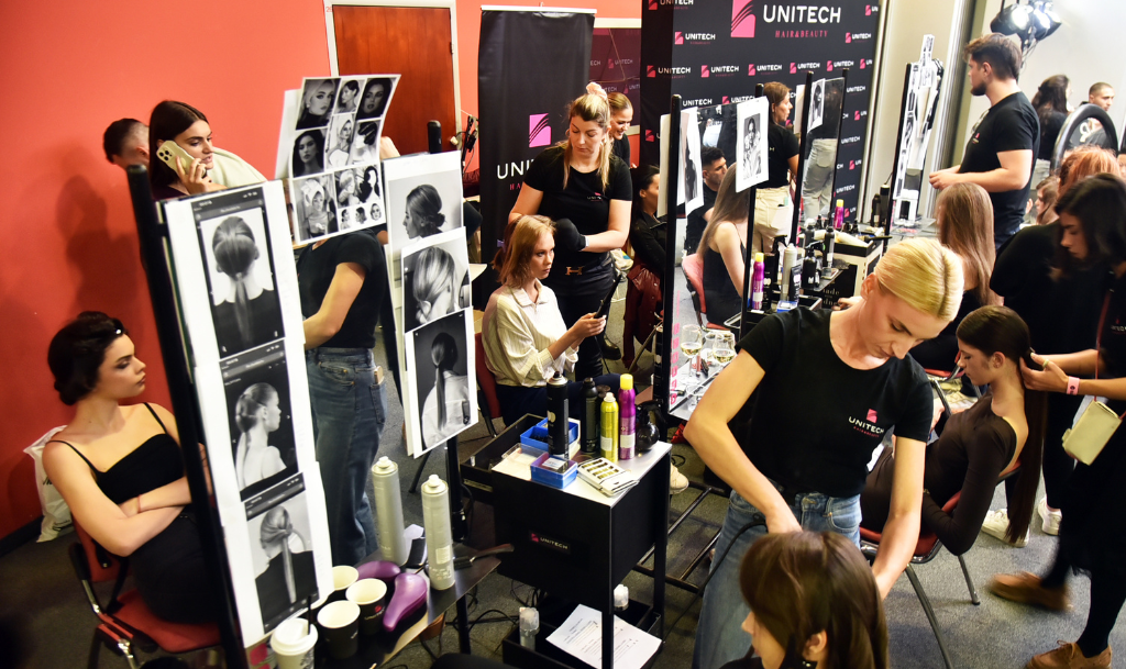 Unitech frizeri na Serbia Fashion Week-u