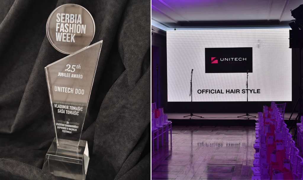 Unitech Nagrada za partnerstvo i vernost Serbia Fashion Week