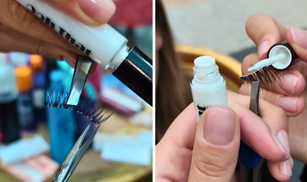 Sečenje i lepljenje trepavica