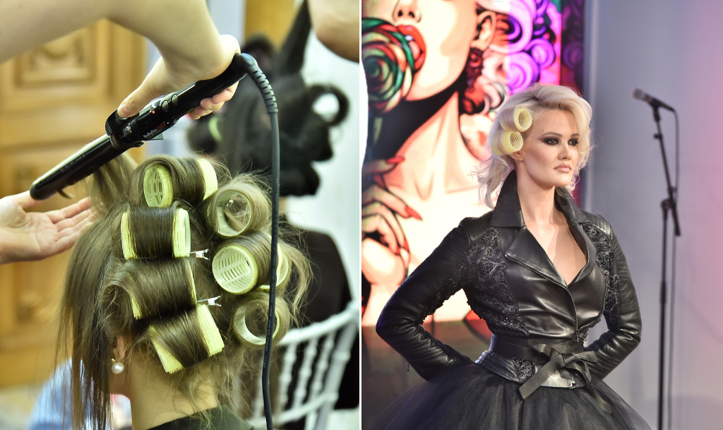 Merilin Monro frizura Serbia Fashion Week