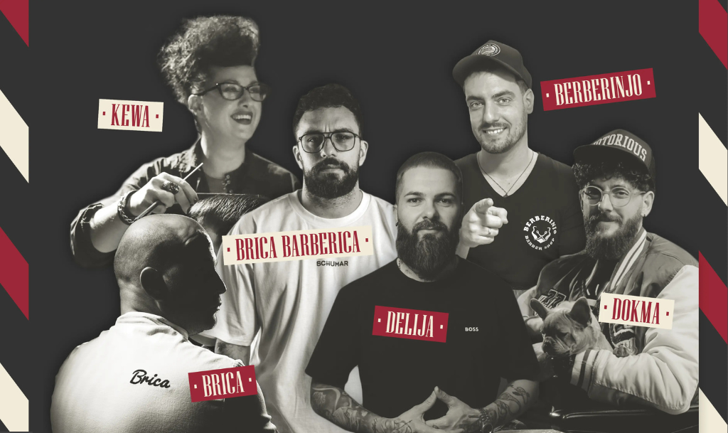 Berberi edukatori: Brica Barberica, Delija, Brica, Berberinjo, Kewa i Dokma.