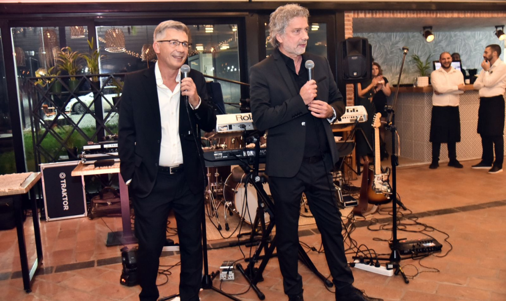 Vladimir Tomaćić i Saša Tomašić, vlasnik i direktor Unitech hair & beauty firme