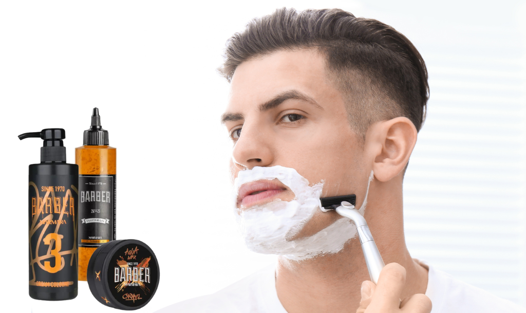 Marmara Barber Gentleman poklon set za muškarce - za brijanje i posle brijanja, nega brade i kose