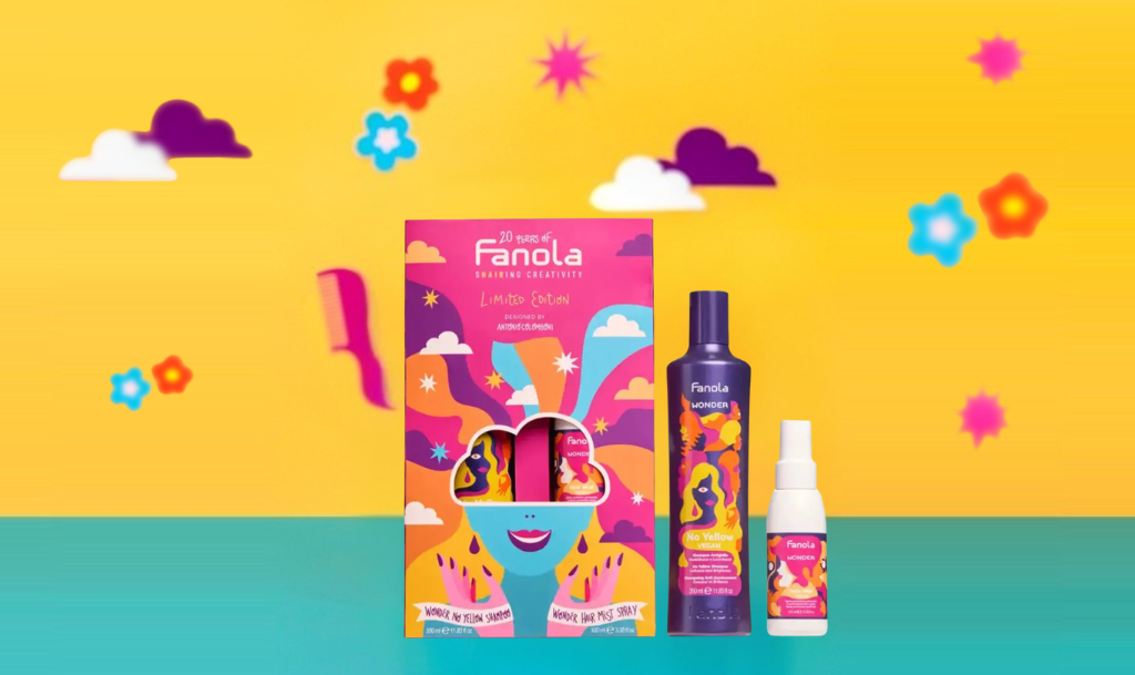 Fanola Wonder No Yellow Kit - Anniversary poklon set za 14. februar
