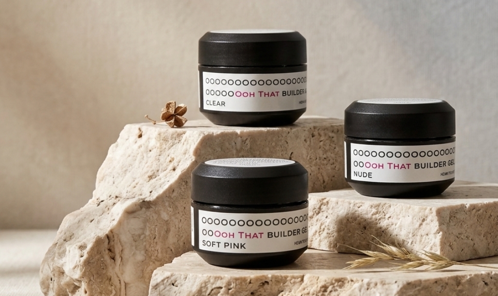 Builger gradivni gel za nadogradnju noktiju - Soft Pink, Nude, Clear nijanse